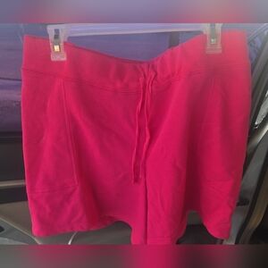FREE With Any Purchase- Just Be Women's Vibrant Pink Athletic Shorts 3XL